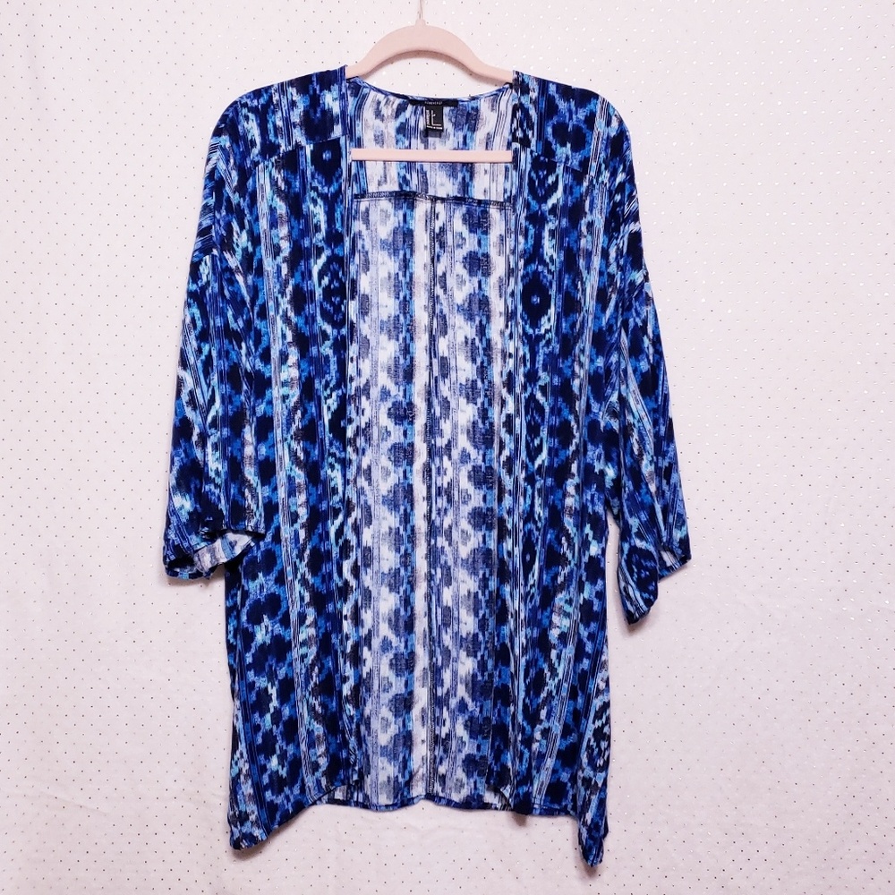Southwest Watercolor Print Kimono *Forever 21* Sz S *
